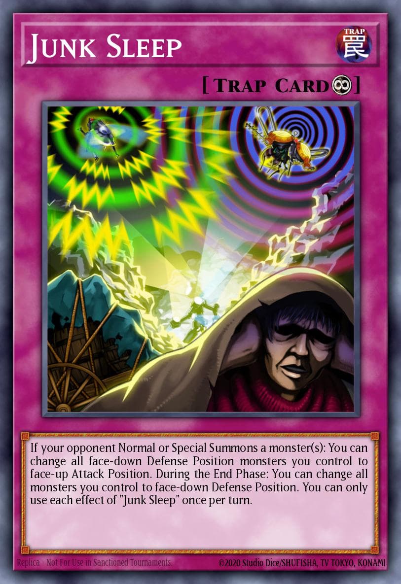 Junk Sleep Rise of the Duelist Premiere! promotional card card