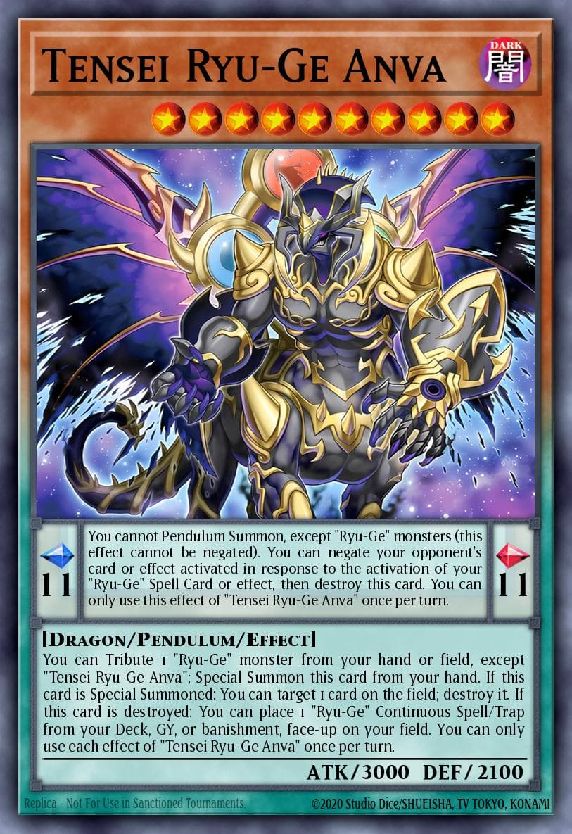 Tensei Ryu-Ge Anva Alliance Insight card