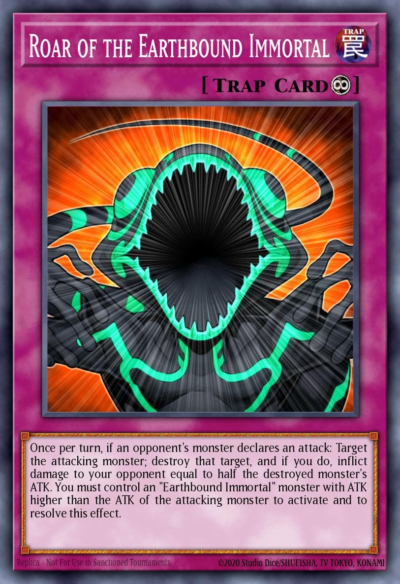 Roar of the Earthbound Immortal Stardust Overdrive: Special Edition card