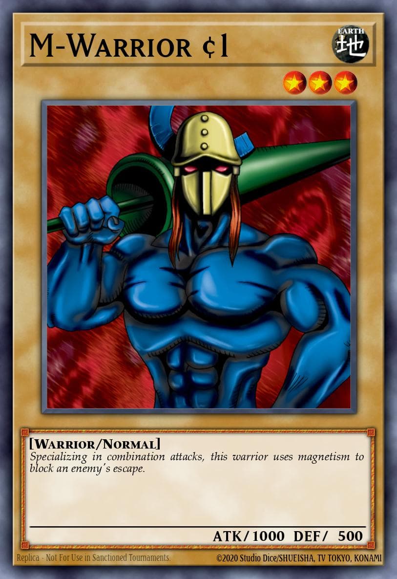 M-Warrior #1 Magic Ruler card