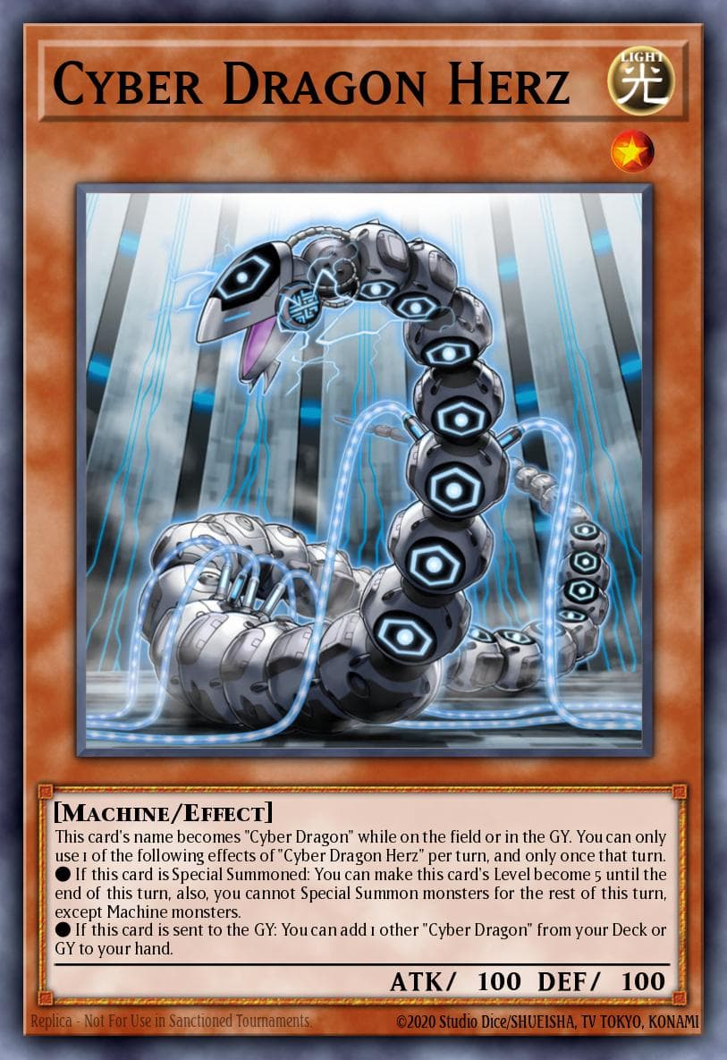 Cyber Dragon Herz Structure Deck: Cyber Strike card