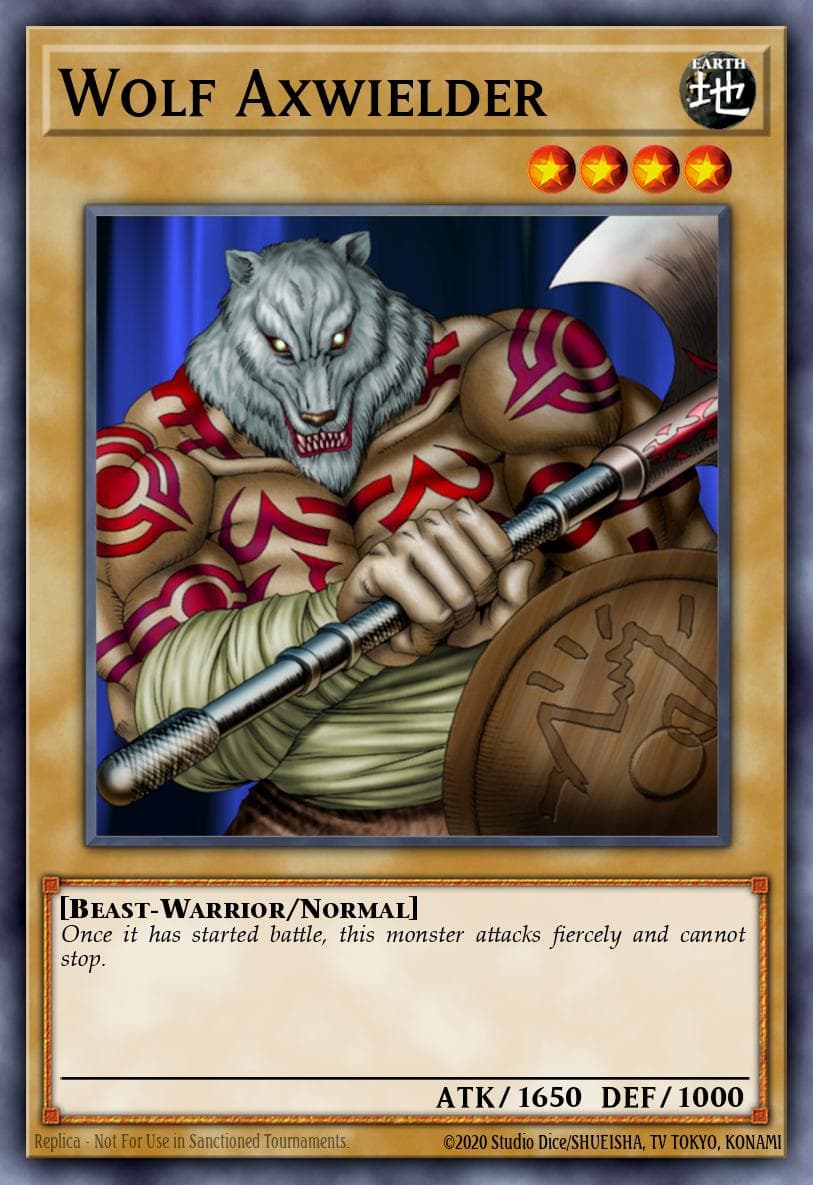 Wolf Axwielder Legacy of Darkness card