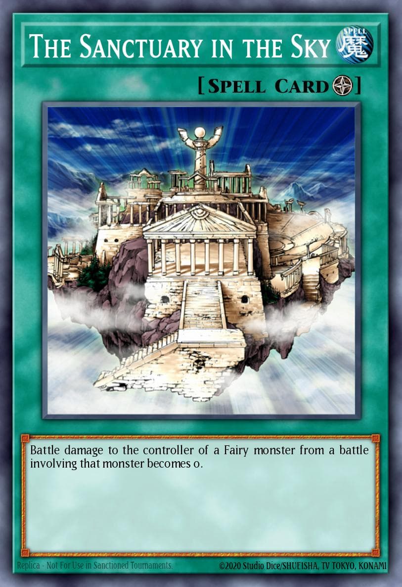 The Sanctuary in the Sky Lost Sanctuary Structure Deck card