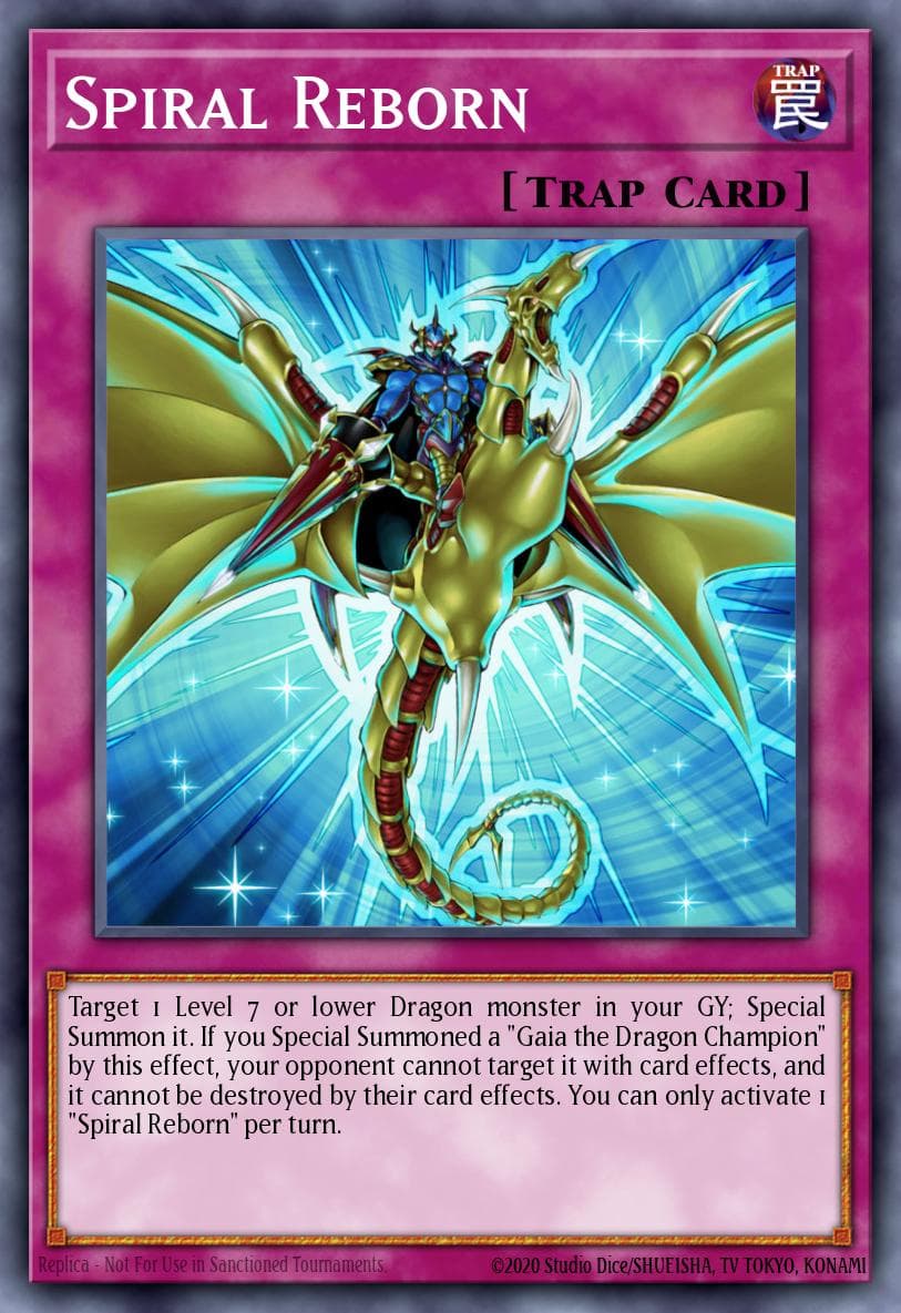 Spiral Reborn Rise of the Duelist Premiere! promotional card card