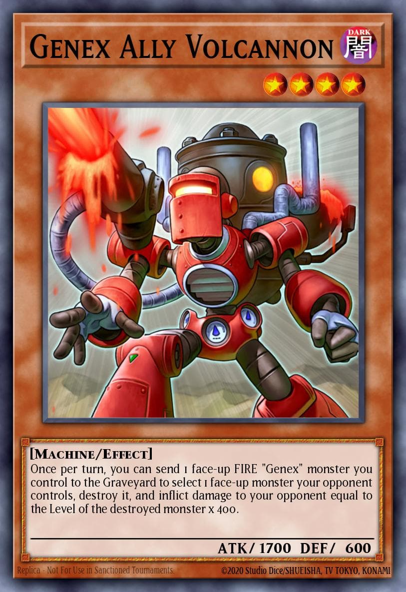 Genex Ally Volcannon Hidden Arsenal 4: Trishula's Triumph card