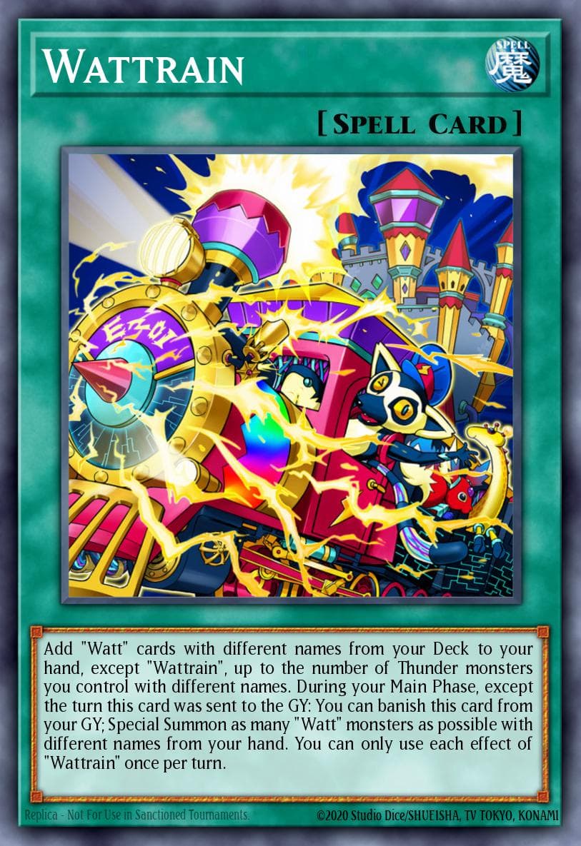 Wattrain Chaos Impact Special Edition card