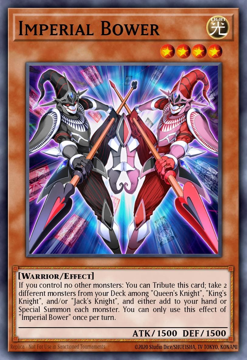 Imperial Bower King's Court card