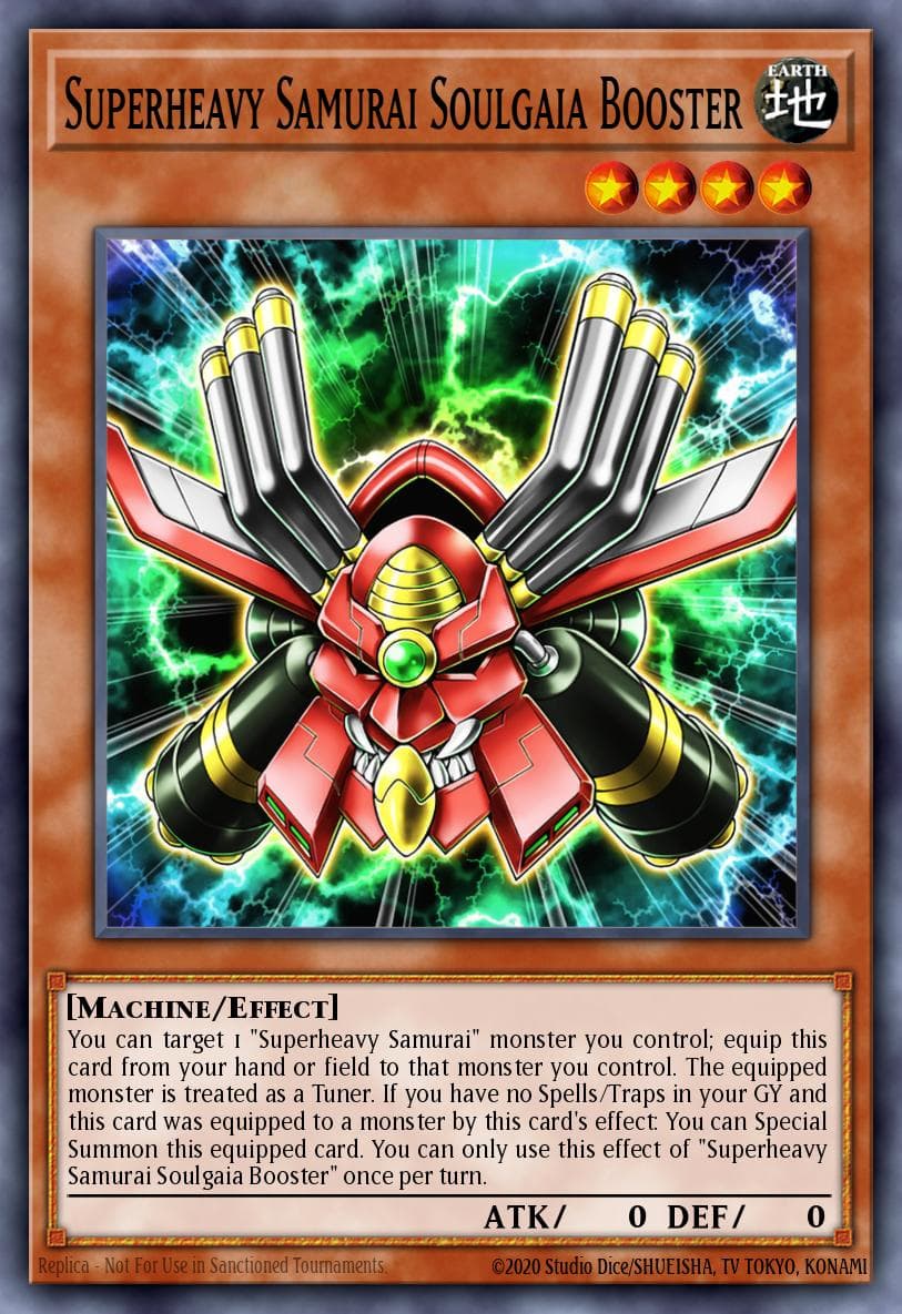 Superheavy Samurai Soulgaia Booster Cyberstorm Access card