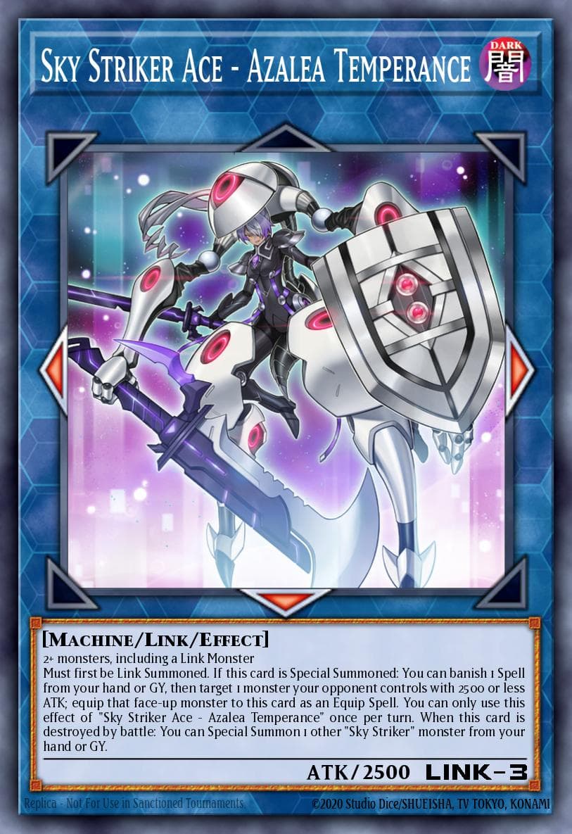 Sky Striker Ace - Azalea Temperance Battles of Legend: Terminal Revenge card
