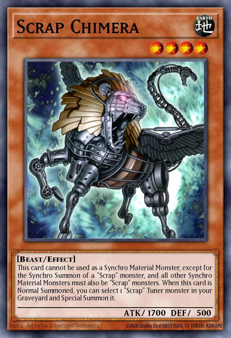 Scrap Chimera Rarity Collection 5 card