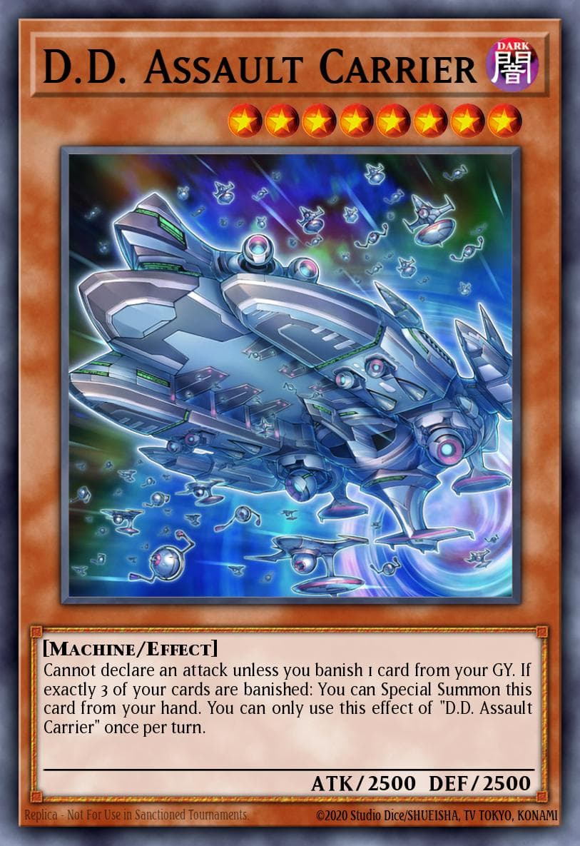 D.D. Assault Carrier Burst of Destiny card