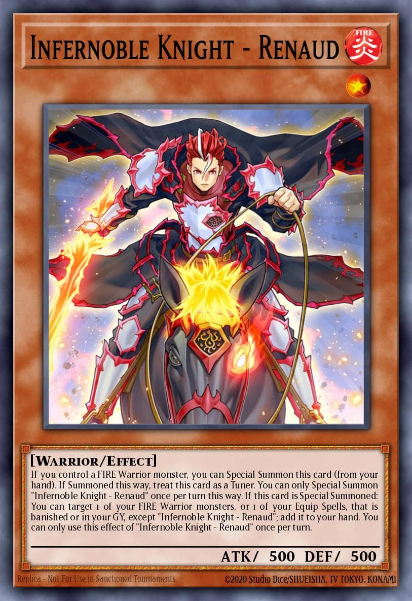 Infernoble Knight - Renaud Amazing Defenders card