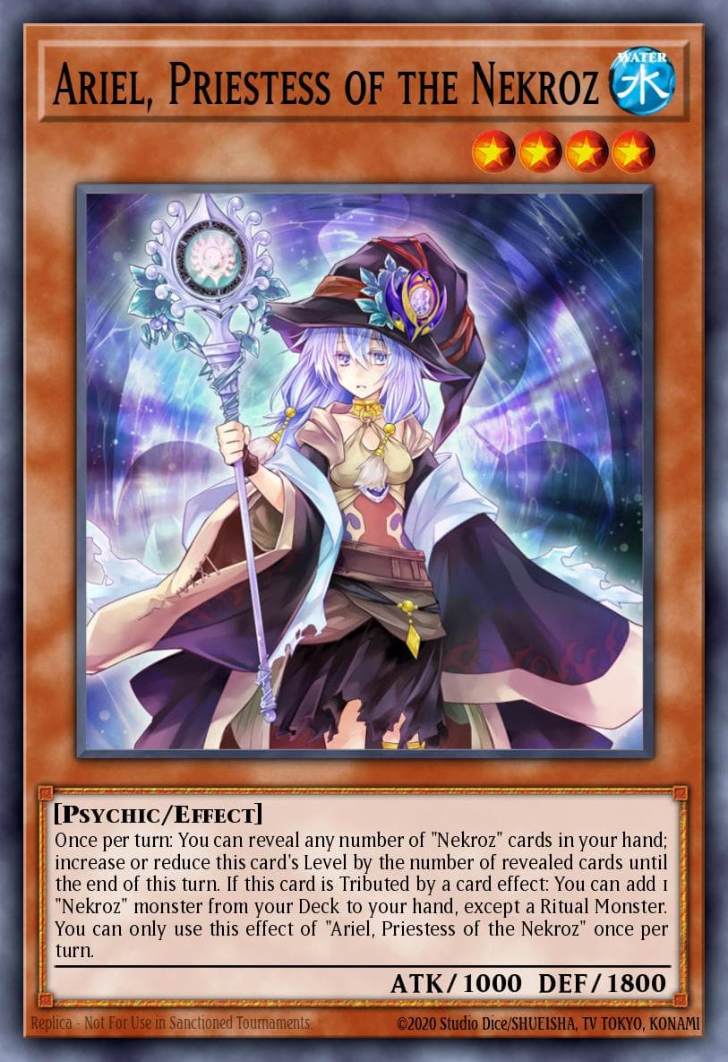 Ariel, Priestess of the Nekroz 2018 Mega-Tin Mega Pack card