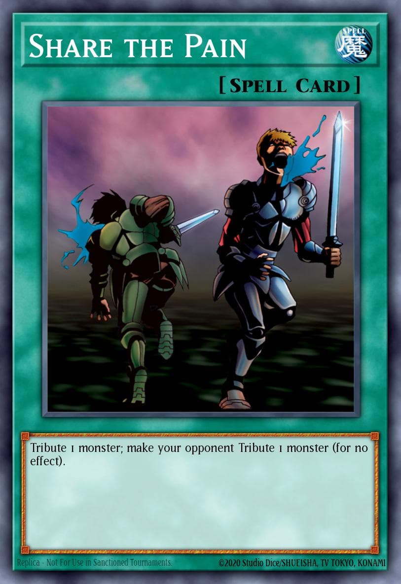 Share the Pain Dark Beginning 2 card