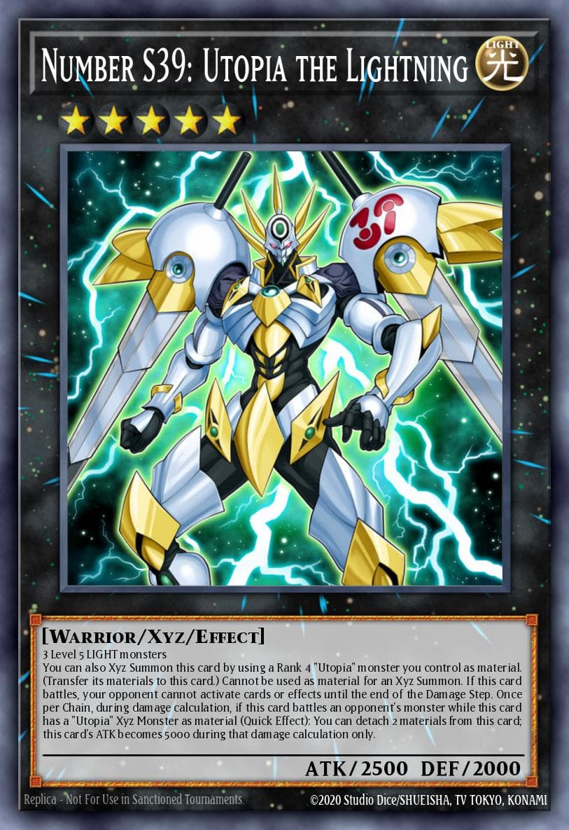 Number S39: Utopia the Lightning Battles of Legend: Chapter 1 card