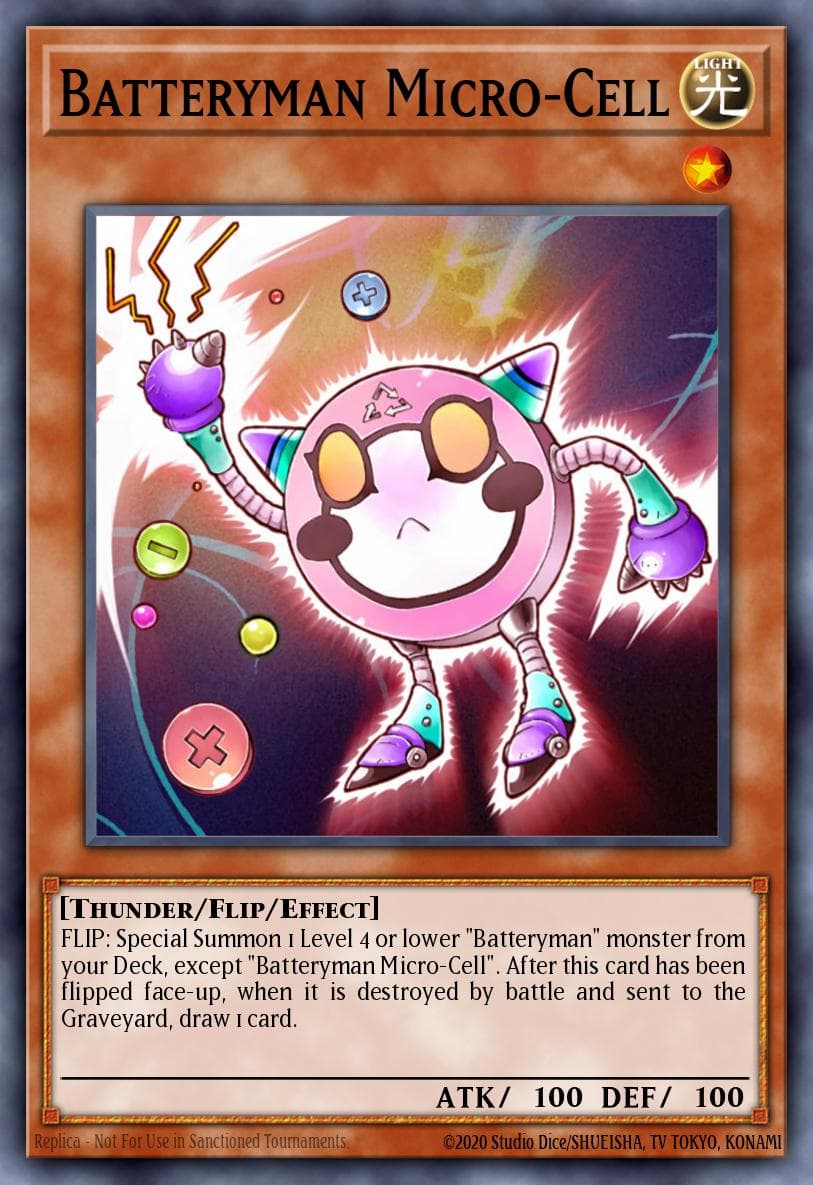 Batteryman Micro-Cell Light of Destruction: Special Edition card