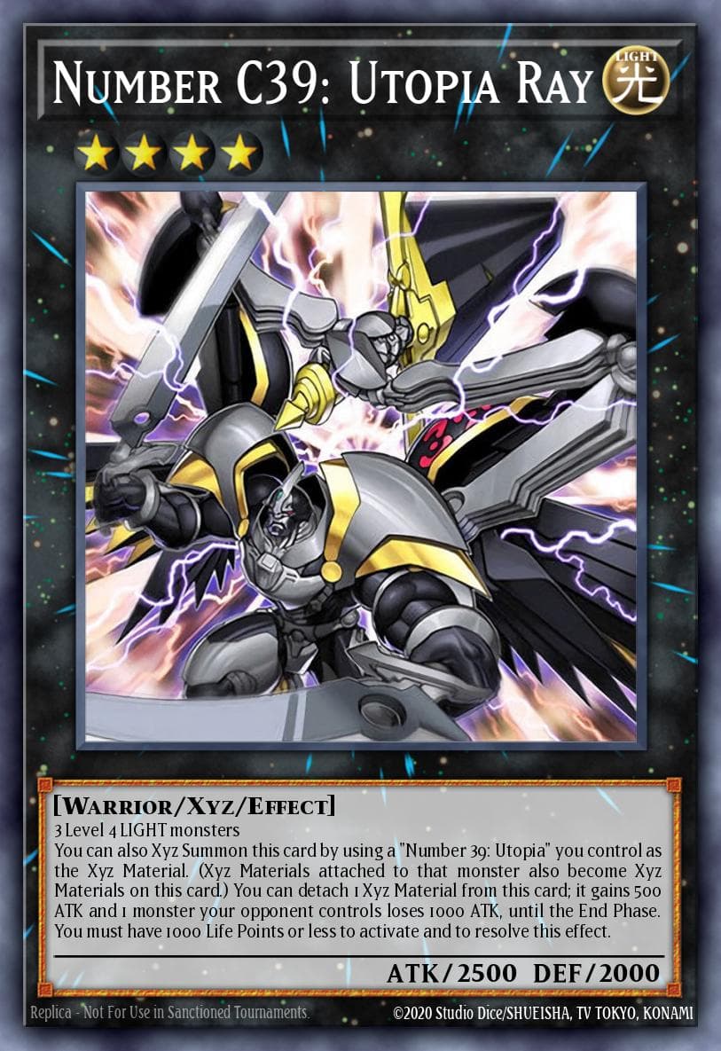 混沌编号39 希望皇霍普雷 游戏王 card