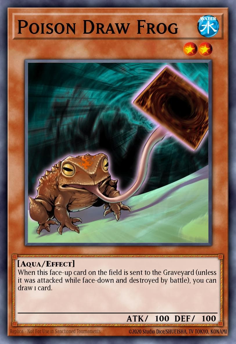 Poison Draw Frog Dark Revelation Volume 4 card