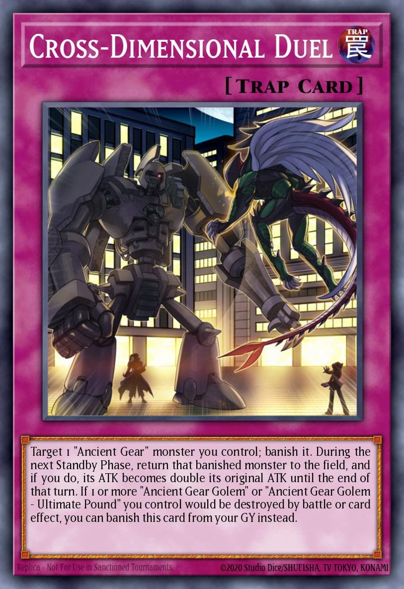 Cross-Dimensional Duel Legendary Duelists: Ancient Millennium card