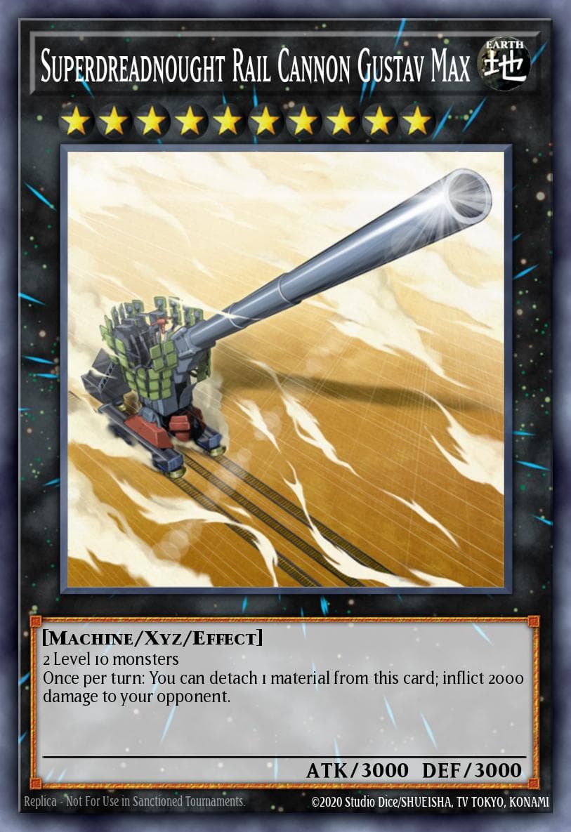 Superdreadnought Rail Cannon Gustav Max Weekly Shonen Jump September 2013 membership promotional card card