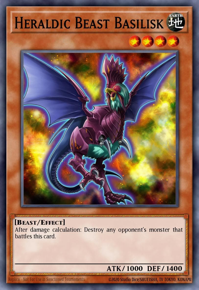 Heraldic Beast Basilisk Cosmo Blazer: Special Edition card