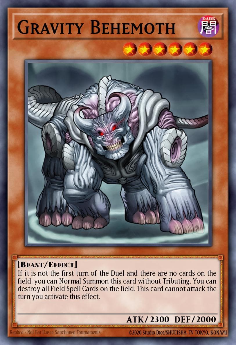 Gravity Behemoth Champion Pack: Game Eight card