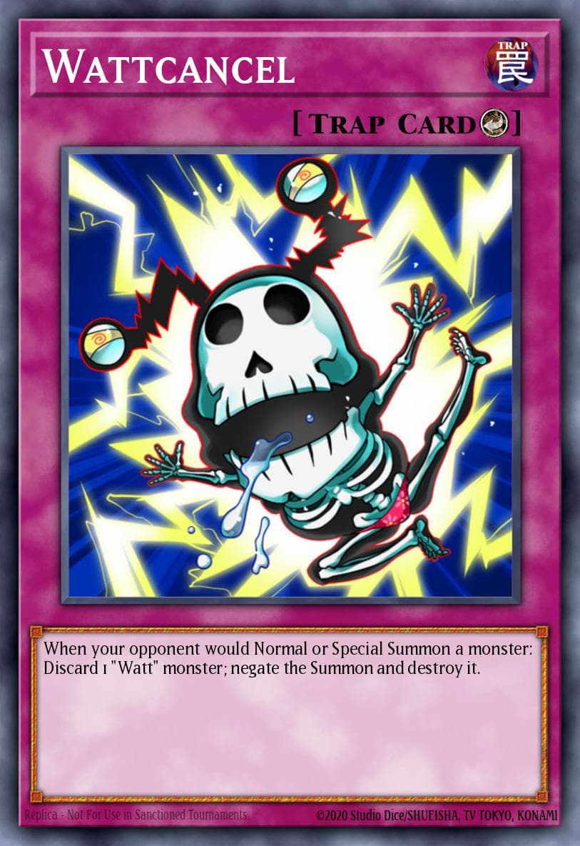 Wattcancel Photon Shockwave Sneak Peek Participation Card card