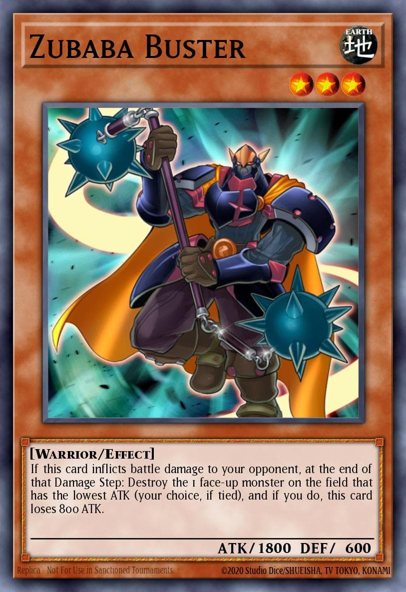 Zubaba Buster Star Pack 2014 card