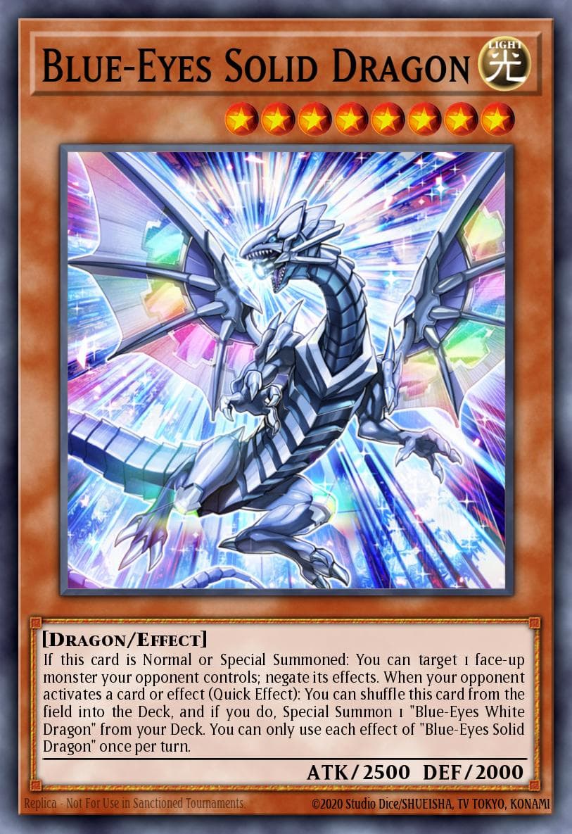 Blue-Eyes Solid Dragon Legendary Duelists: Season 2 card