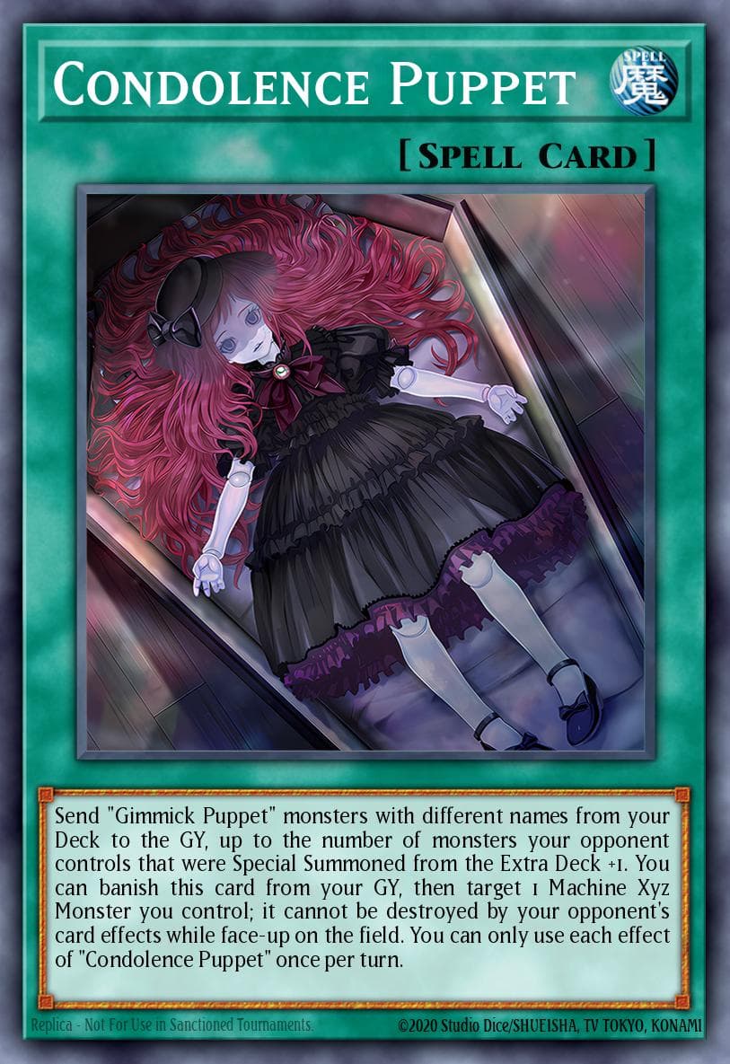 Condolence Puppet Ignition Assault Special Edition card