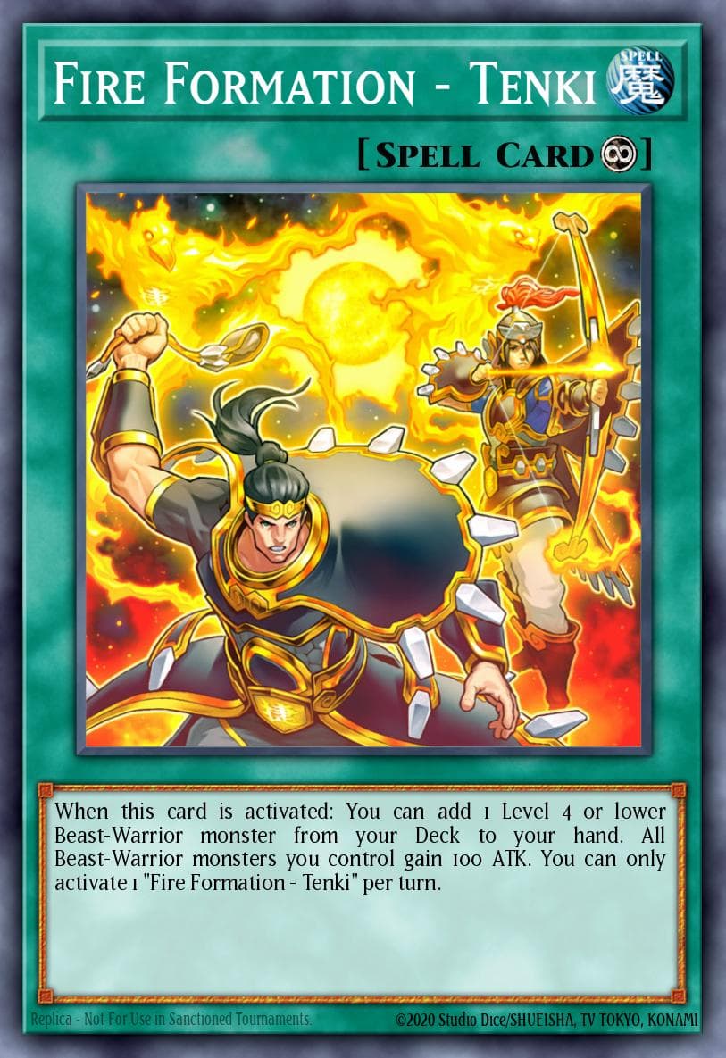 Fire Formation - Tenki Fire Fists: Special Edition card