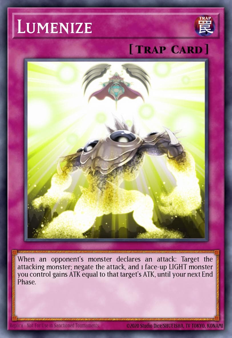 Lumenize Photon Shockwave Sneak Peek Participation Card card