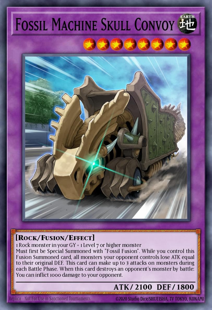 Fossil Machine Skull Convoy Ghosts From the Past: The 2nd Haunting card