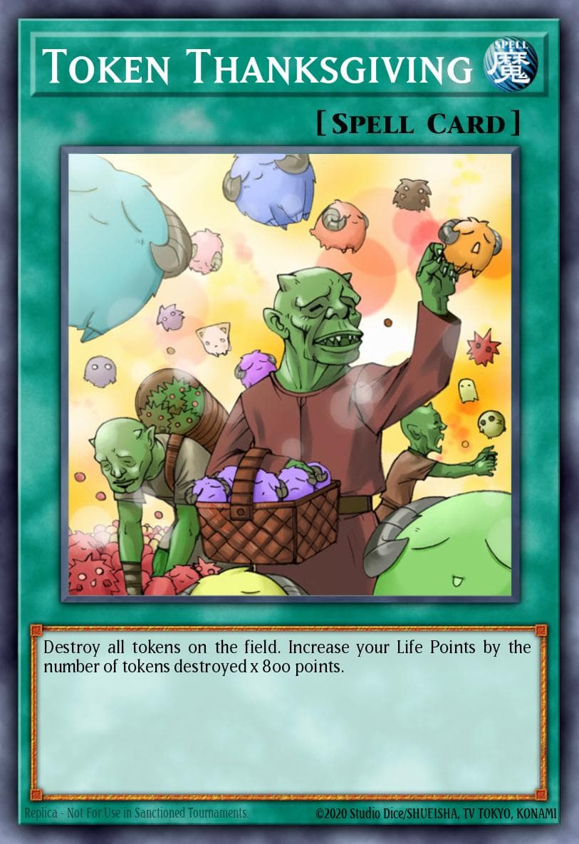 Token Thanksgiving Dark Revelation Volume 1 card