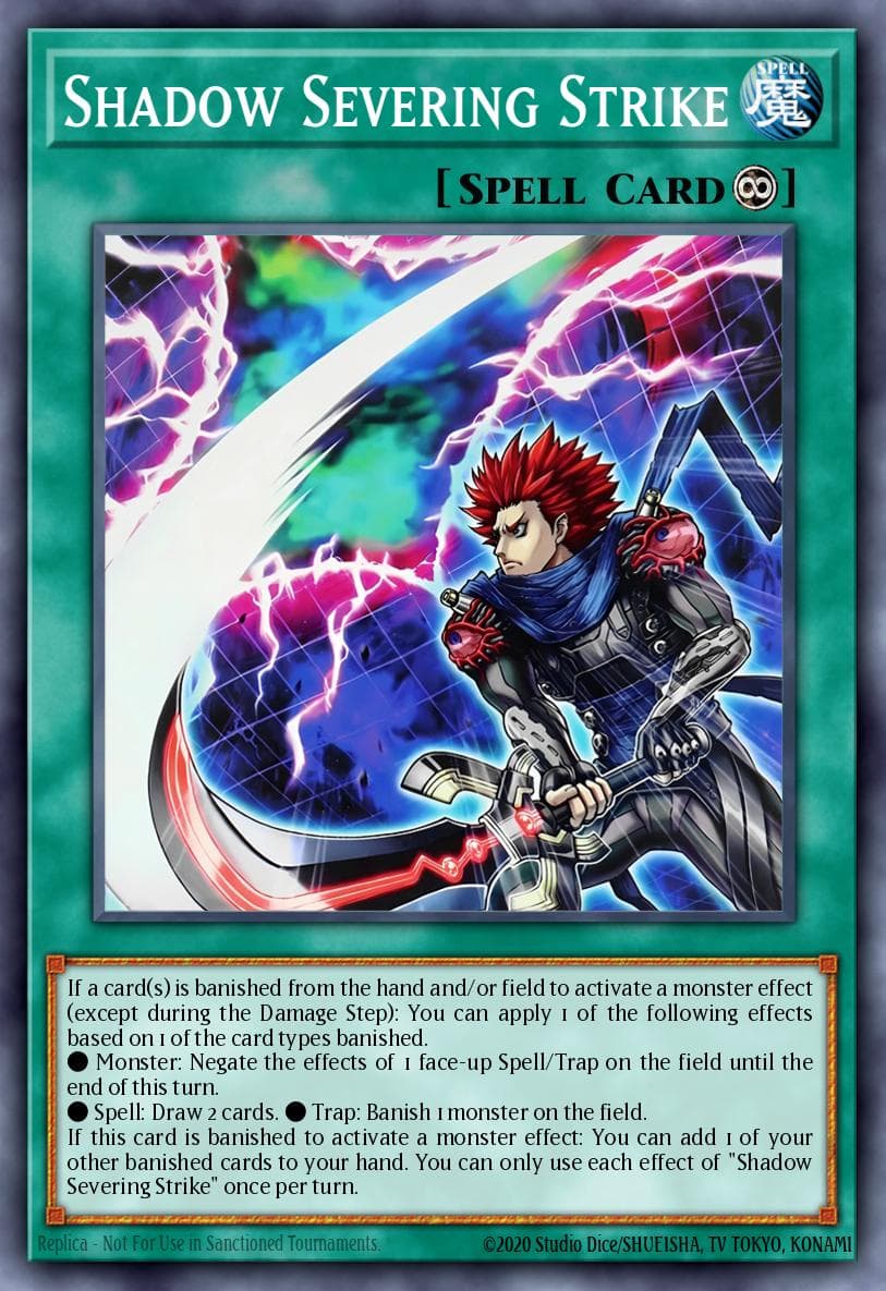 Shadow Severing Strike Supreme Darkness card