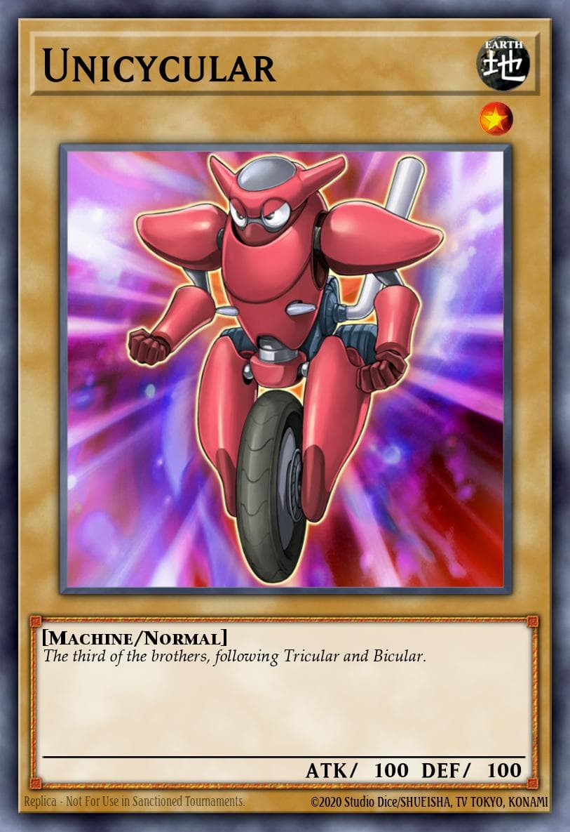 Unicycular Absolute Powerforce: Special Edition card