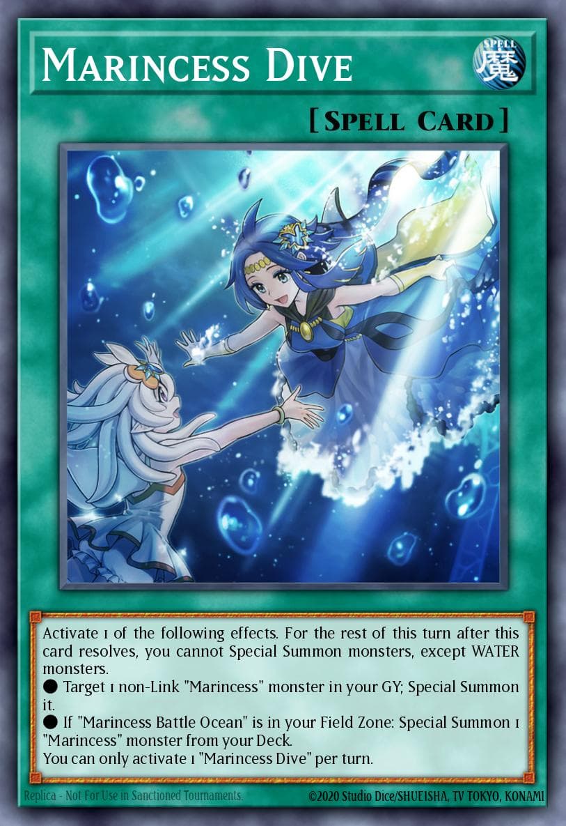 Marincess Dive Legendary Duelists: Duels From the Deep card