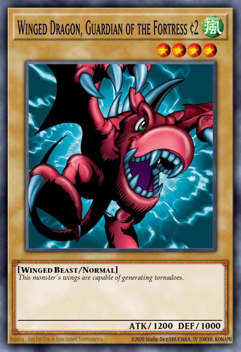 Winged Dragon, Guardian of the Fortress #2 Tournament Pack: 1st Season card