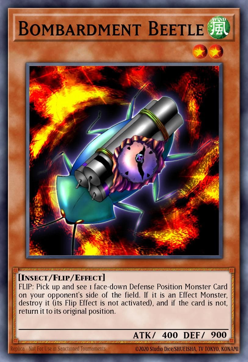 Bombardment Beetle Pharaoh's Servant card