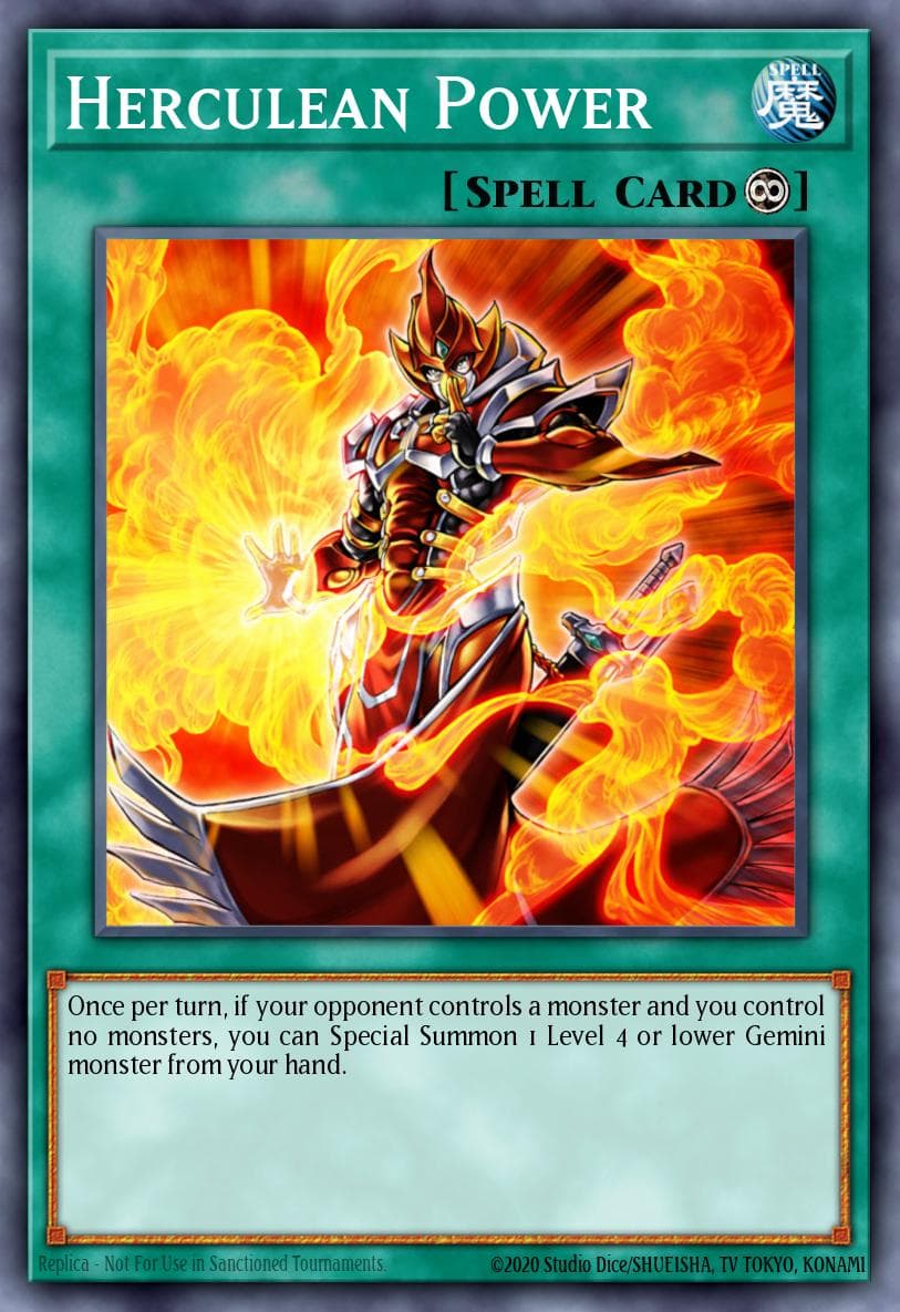 Herculean Power Stardust Overdrive: Special Edition card