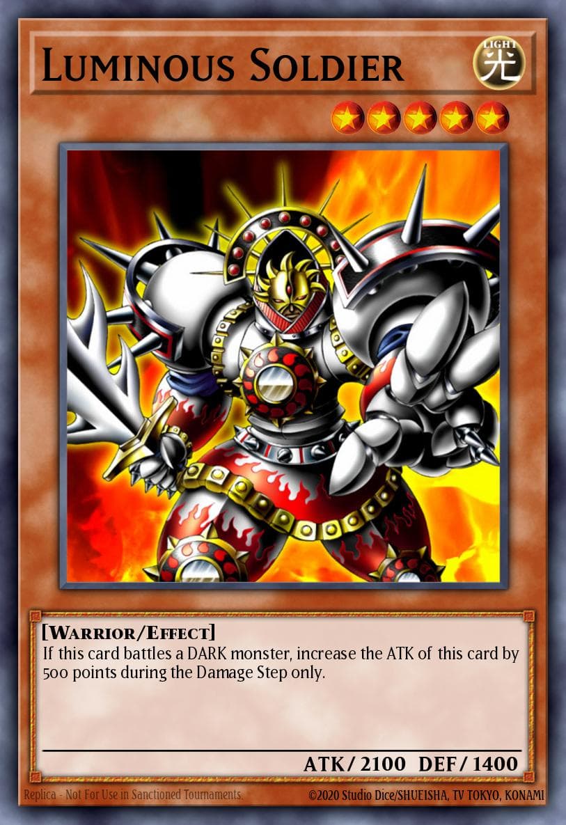 Luminous Soldier Dark Beginning 2 card