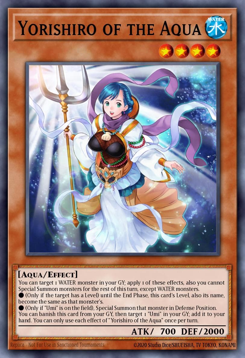 Yorishiro of the Aqua 25th Anniversary Tin: Dueling Heroes Mega Pack card