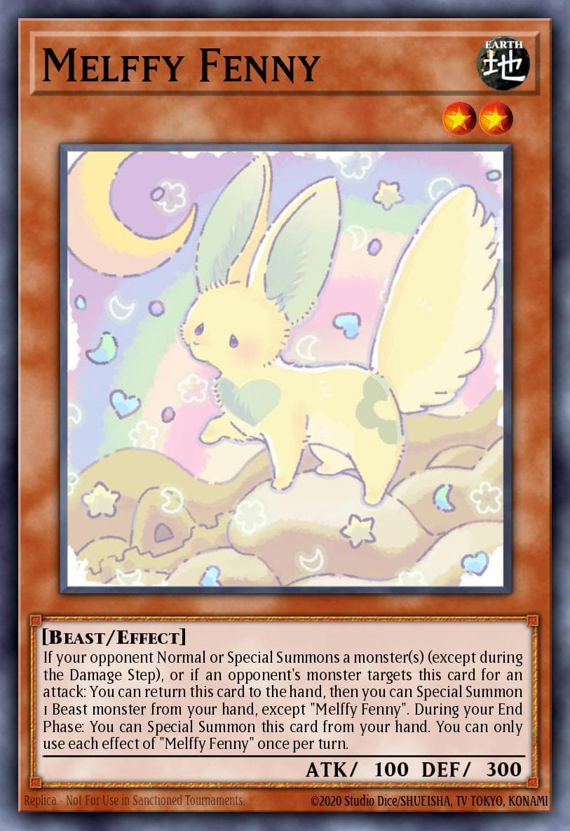 Melffy Fenny Rise of the Duelist Premiere! promotional card card