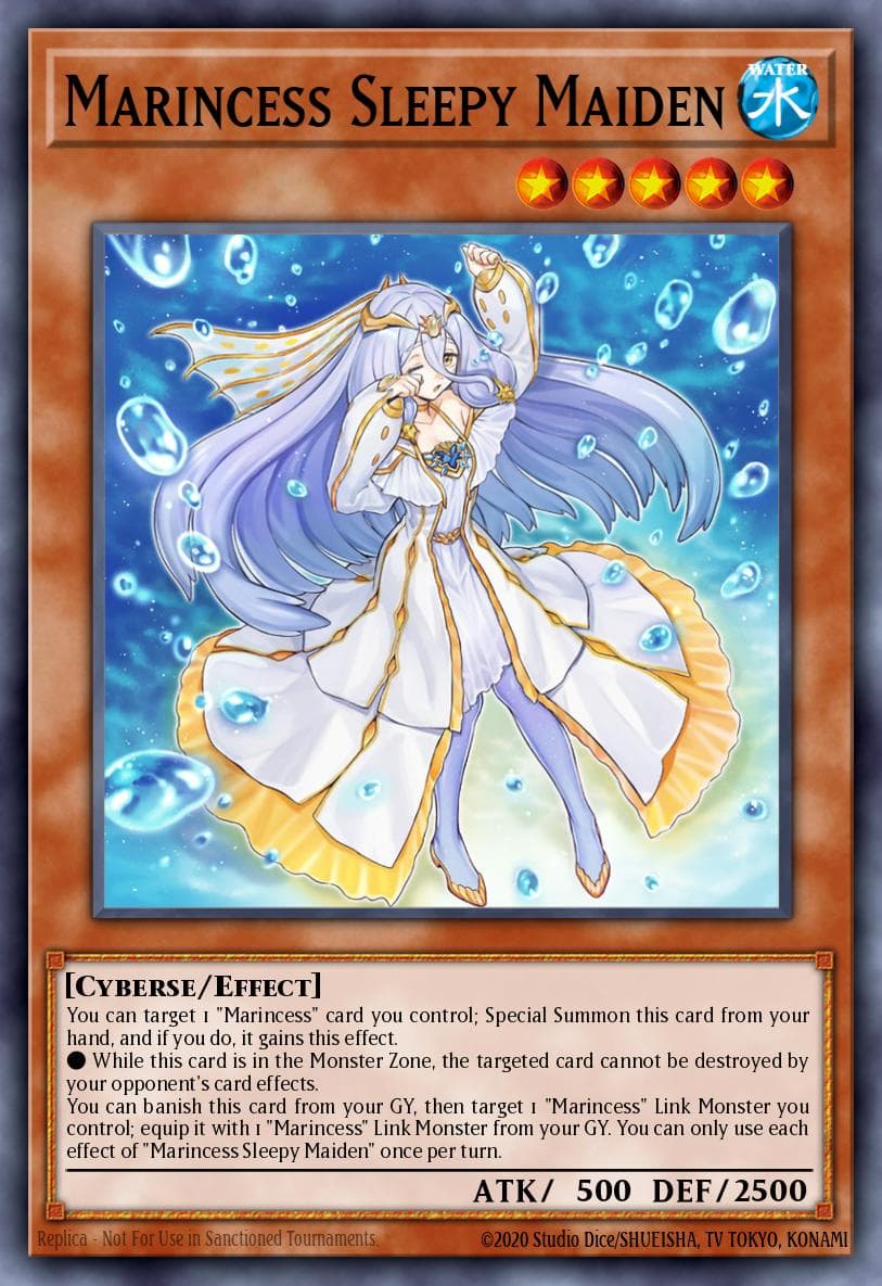 Marincess Sleepy Maiden Legendary Duelists: Duels From the Deep card