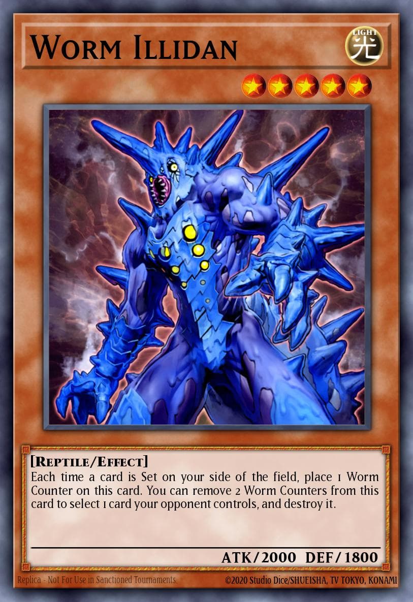 Worm Illidan Storm of Ragnarok: Special Edition card