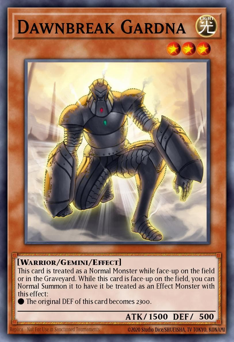 Dawnbreak Gardna Tactical Evolution: Special Edition card