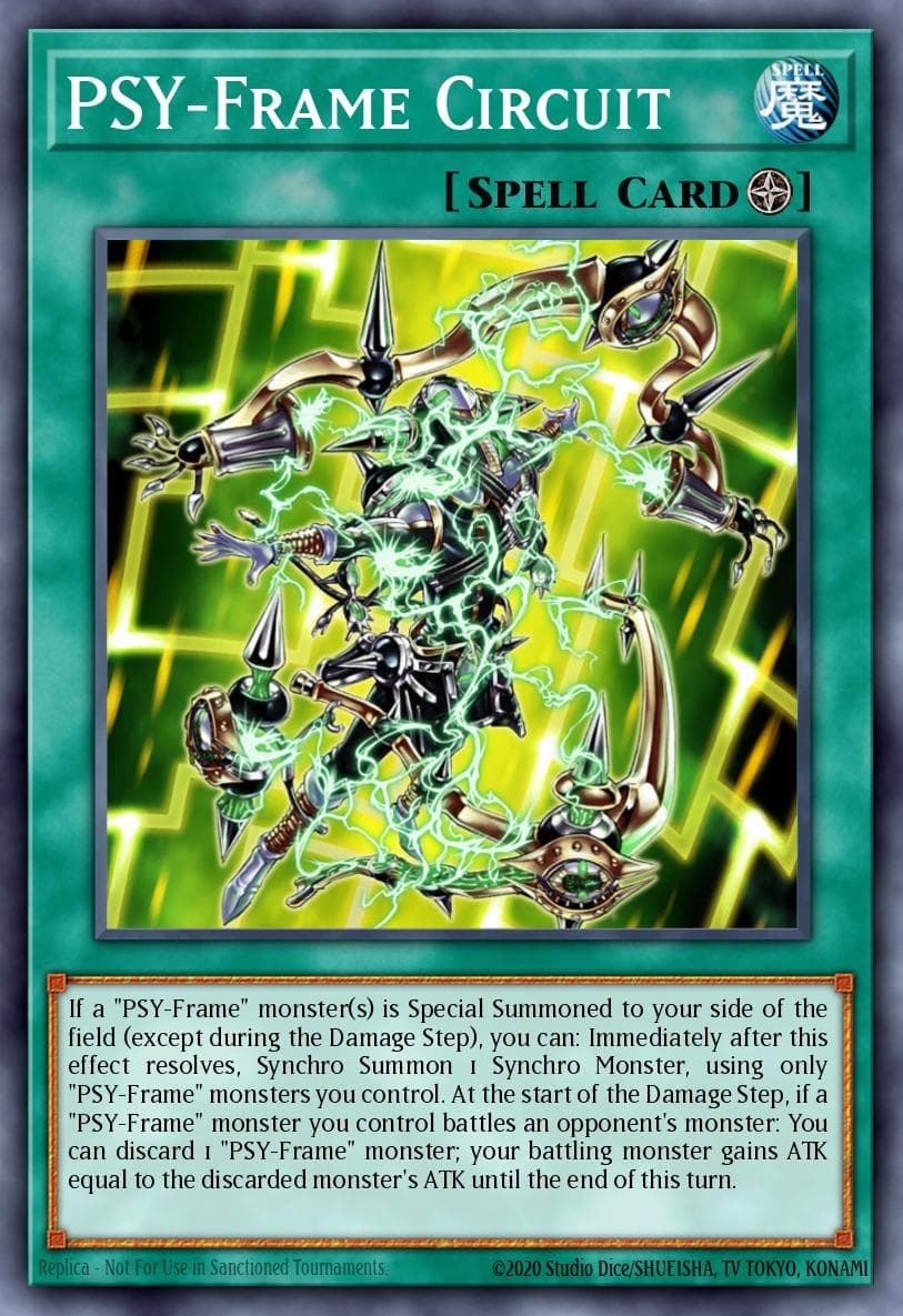PSY-Frame Circuit High-Speed Riders card