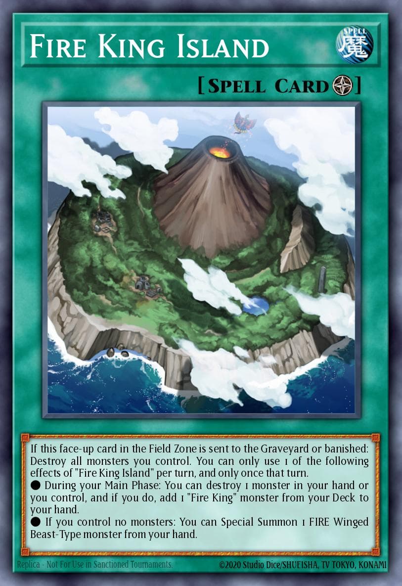 Fire King Island Structure Deck: Fire Kings card