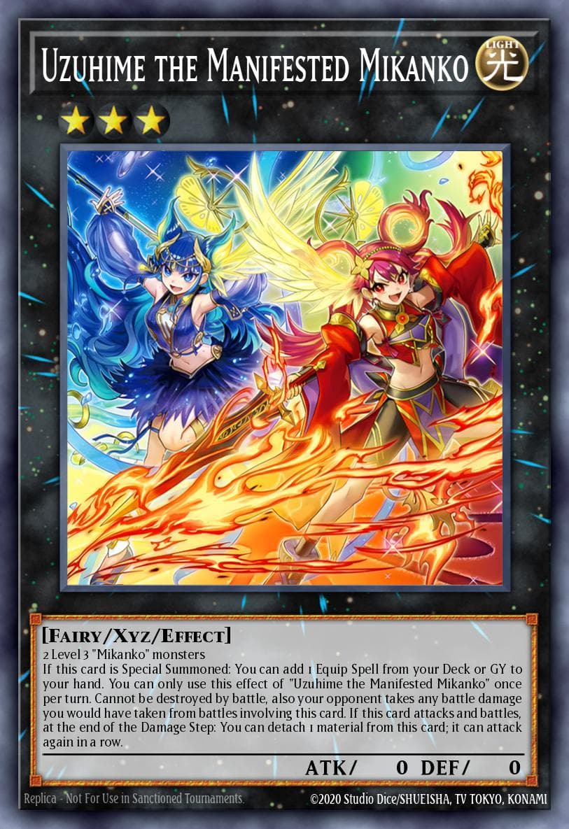 Uzuhime the Manifested Mikanko Maze of Muertos card