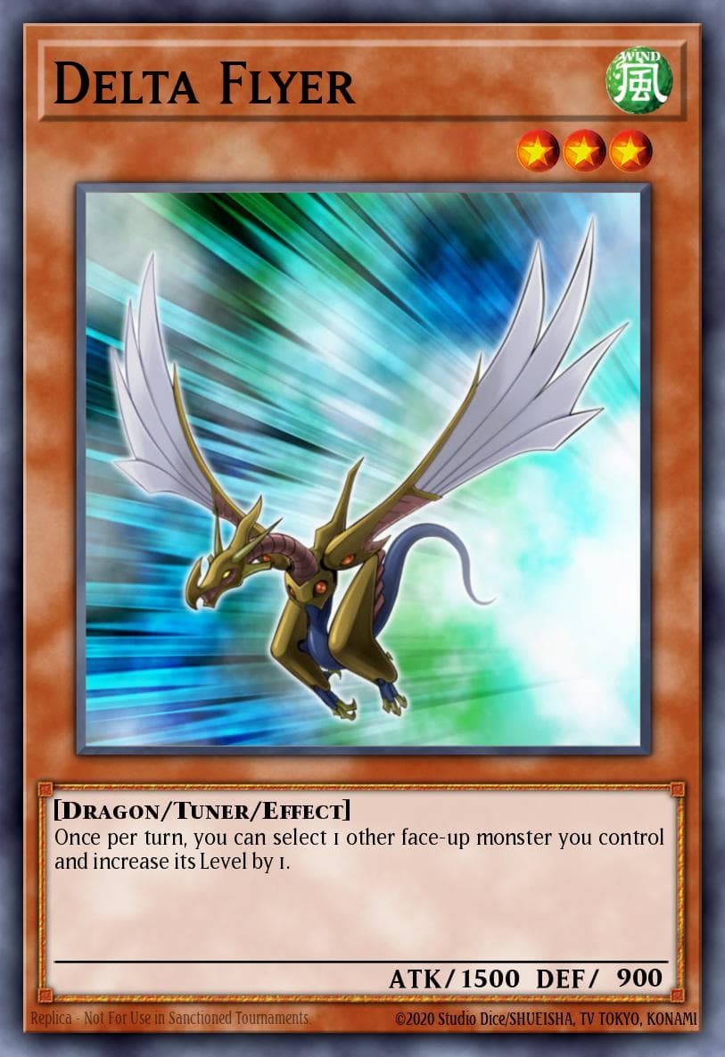 Delta Flyer 遊戲王 card